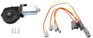 Custom Window Regulator Motor for 1964-1972 Custom, 1972-1976 Mark IV, 1977-1980 Versailles, 1981-1996 Ford Bronco, Front, Left Driver, Replacement