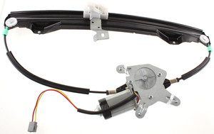 Power Rear Window Regulator with Motor for 2002-2010 Ford Explorer, Left Driver Side, Replacement