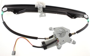 Power Rear Window Regulator with Motor for 2002-2010 Ford Explorer, Left Driver Side, Replacement