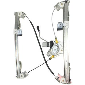 Power Rear Window Regulator with Motor for Ford F-150 2004-2008, Lincoln Mark LT 2006-2008, Right Passenger, SuperCrew Cab, New Body Style, Replacement