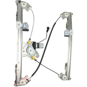 Power Rear Window Regulator with Motor for 2004-2008 Ford F-150 and 2006-2008 Lincoln Mark LT, Left Driver, SuperCrew Cab, New Body Style, Replacement