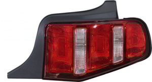 Tail Light for Ford Mustang 2010-2012, Right Passenger Side, Lens and Housing, Replacement