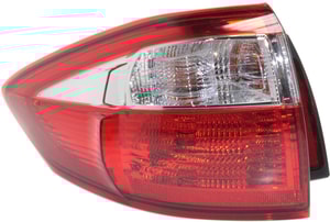 Outer Tail Light Assembly for Ford C-MAX 2013-2016, Left Driver Side, Replacement (CAPA Certified)