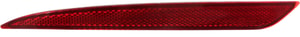 Rear Bumper Reflector Light for Ford Fusion 2013-2018, Left Driver Side, Replacement