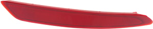 2014 - 2019 Ford Fiesta Rear Bumper Reflector - Right Passenger (CAPA Certified)