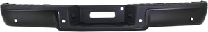 Step Bumper, Face Bar and Pad for Ford F-150 (from 9th August 2005), Lincoln Mark LT (from 8th August 2005), Powdercoated Black, Pull Bar Style, with Rear Object Sensor Holes, without Mounting Bracket, Replacement