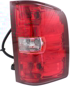 Tail Light Assembly for Chevrolet Silverado 1500/Silverado 2500/3500, GMC Sierra 2500/3500, Right Passenger Side, 2010-2011, Replacement