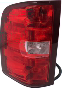 Tail Light Assembly for Chevrolet Silverado 1500/Silverado/Sierra 2500/3500, 2010-2011 Left Driver Side, Replacement