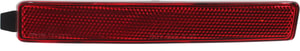 Rear Bumper Reflector Light for GMC Acadia 2007-2012, Chevrolet Traverse 2009-2012, Cadillac SRX 2010-2016, Left Driver Side, Replacement