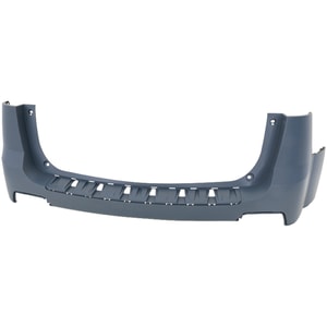 Rear Bumper Cover for GMC Terrain 2010-2015, Upper Position, Primed (Ready to Paint), Excluding Denali Model, without Park Assist System Holes, Replacement (CAPA Certified)