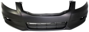 Front Bumper Cover for Honda Accord Sedan, 2011-2012, Primed (Ready to Paint), 6 Cylinder, Replacement