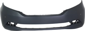 Front Bumper Cover for Honda Odyssey 2011-2017, Primed (Ready to Paint), with Parking Aid Sensor Holes, Touring Model, Replacement