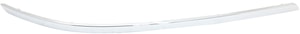 Front Bumper Molding for Hyundai Sonata 2009-2010, Right Passenger Side, Chrome Insert, Replacement
