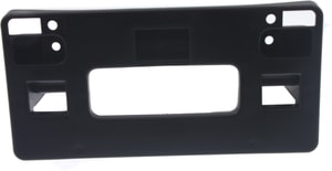 Front License Plate Bracket for 2008-2012 Honda Accord, Base Model, Textured Black, Sedan, Replacement