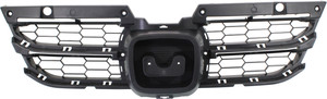 Mesh Grille Insert for Honda Accord Coupe 2011-2012, Paint to Match, Made from ABS Plastic, Replacement