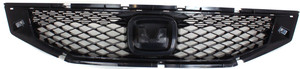 Plastic Grille Insert for Honda Accord Coupe 2008-2010, Paint to Match, Replacement