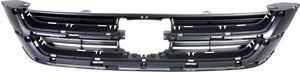 Grille for Honda CR-V 2010-2011, Painted-Dark Gray Shell and Insert, Built in Mexico/USA, Replacement (CAPA Certified)
