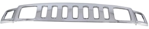 Upper Grille for H3 2006-2010, Chrome Shell and Insert Replacement