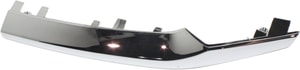 Grille Molding for Honda Odyssey 2014-2017, Left Driver Side, Lower Position, Chrome Finish, Replacement