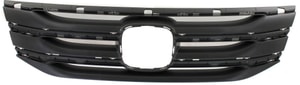 Grille Frame Surround Molding for Honda Odyssey 2011-2013, Textured Gray, Replacement