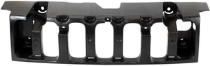 Textured Black Grille Bracket Support for H3 Hummer 2006-2010, Replacement