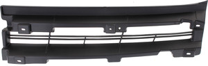 Grille Insert for Honda Accord Sedan, 6-Cylinder, 2013-2015, Left Driver, Louver, Gray, Replacement