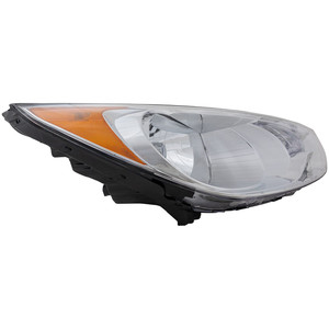 Headlight Assembly for Hyundai Tucson 2010-2013, Right Passenger, Halogen, Replacement