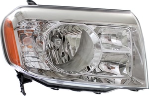 Headlight Assembly for Honda Pilot 2009-2011, Right Passenger, Halogen, Replacement