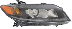 Headlight Assembly for Honda Accord Coupe 2013-2015, Right Passenger, Halogen, 4 Cylinder, Excludes Touring Models, Replacement