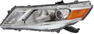 Headlight Assembly for Honda Crosstour 2013-2015, Left Driver, Halogen, Replacement