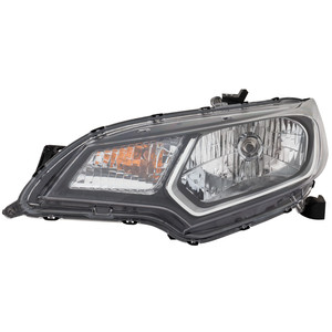 Headlight Assembly for 2015-2017 Mexico Built Vehicles, Left Driver, Halogen, Replacement