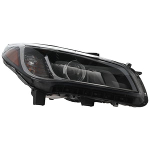 Headlight Assembly for Hyundai Sonata 2015-2017, Right Passenger Side, Includes HID/Xenon Kit, Excludes Hybrid Model, Replacement