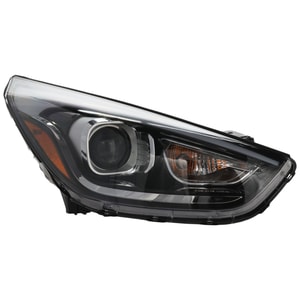 Headlight Assembly for Hyundai Tucson 2014-2015, Right Passenger, Halogen, Replacement