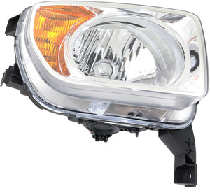 Headlight for Honda Element 2003-2006, Right Passenger Side, Lens and Housing, Replacement