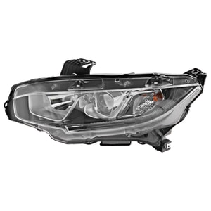 2016 - 2020 Honda Civic Headlight Assembly - Left Driver