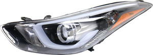 2013 - 2016 Hyundai Elantra Headlight Assembly - Left Driver