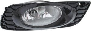 Front Fog Light Assembly for Honda Civic 2012-2012, Right Passenger, Factory Installed, Sedan (Excluding Hybrid Model), Replacement