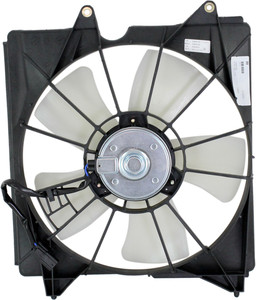 Radiator Fan Assembly for Honda Accord 2008-2012, Acura RDX 2013-2015, Left Driver, 6 Cylinder, Replacement