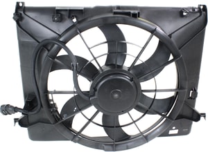 Radiator Fan Assembly for Genesis Sedan, 3.8 Liter Engine, 2009-2014 Model, Replacement
