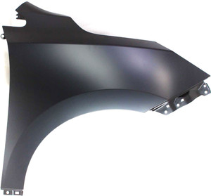 Front Fender for Hyundai Tucson 2010-2015, Right Passenger, Primed (Ready to Paint), without Signal Light and Molding Hole, Steel, Replacement (CAPA Certified)