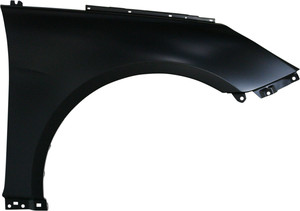 Front Fender for Hyundai Sonata 2011-2014, Right Passenger Side, Primed (Ready to Paint), Steel, Without Side Light Holes (Excludes Hybrid Model), Replacement