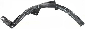 Front Fender Liner for FIT 2009-2014, Left Driver, Plastic Material, Injection Form, Compatible with Base/DX/LX Models, Replacement