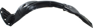 Front Fender Liner for Honda Odyssey 2011-2013, Left Driver, Plastic, Vacuum Form, Replacement Fender Liner