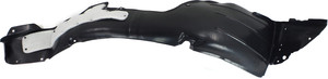 Front Fender Liner for Hyundai Elantra 2014-2016 Sedan, Right Passenger, Korea Built Vehicle, Plastic, Injection Form, Replacement