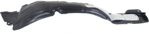 Front Fender Liner for Hyundai Elantra Sedan, 2014-2016, Left Driver Side, Korea Built Vehicle, Made of Plastic, Injection Form, Replacement