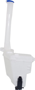 Washer Reservoir Assy for Hyundai Santa Fe 2007-2009, Included with Pump, Cap, and Sensor, Replacement