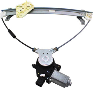 Front Window Regulator for Honda Accord 2003-2007, Right Passenger, Power with Motor, 2-Door Coupe, Replacement