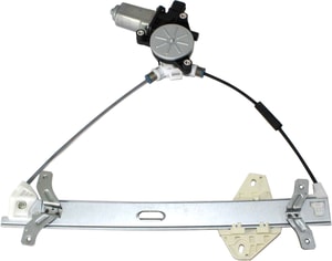 Front Window Regulator with Motor for Honda Accord 2003-2007, Power, Left Driver, 2-Door, Coupe, Replacement