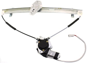 Front Window Regulator for Pilot 2003-2008, Right Passenger, Power, with Motor, Replacement