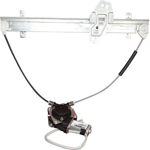 Power Front Window Regulator with Motor for 2001-2005 Honda Civic Coupe, Right Passenger Side, Exception: Si Models, Replacement
